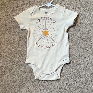 “My first trip around the sun” Onesie